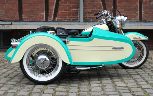 1970 Harley Davidson FLH Electra Glide Liberty sidecar - restored Kaufen Bei
