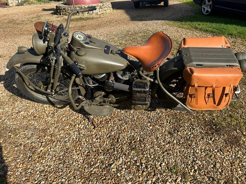1942 Harley Davidson WLA 750 V Twin Iconic US Military SUPER VERKAUFT