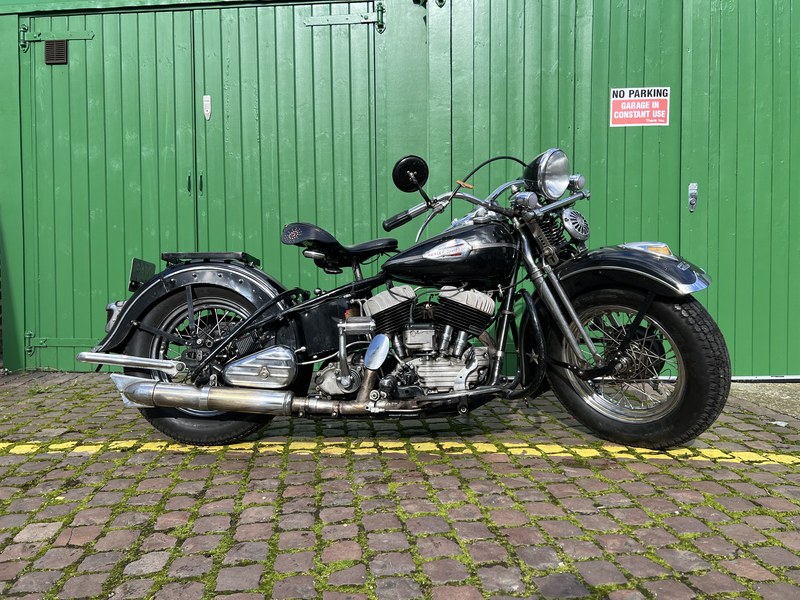 1946 Harley Davidson U1200 Black Manual, speed in London, United