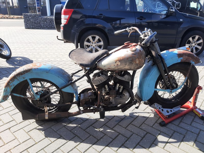 Harley davidson WLA project