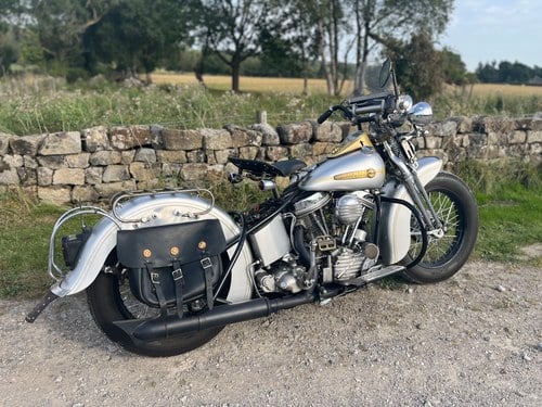 SOLD!!! 1950 Harley Davidson Panhead with Cannonball Elect S