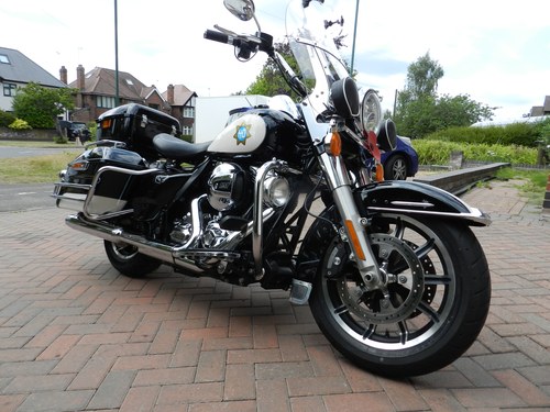 2015 Harley Davidson Road King Police 5H Model.