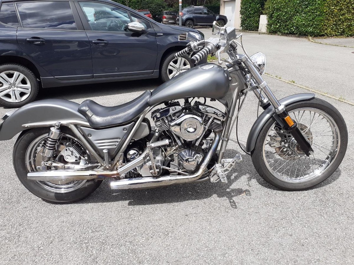 1982 Harley Davidson FXRS Grey Manual, speed in La Motte-du