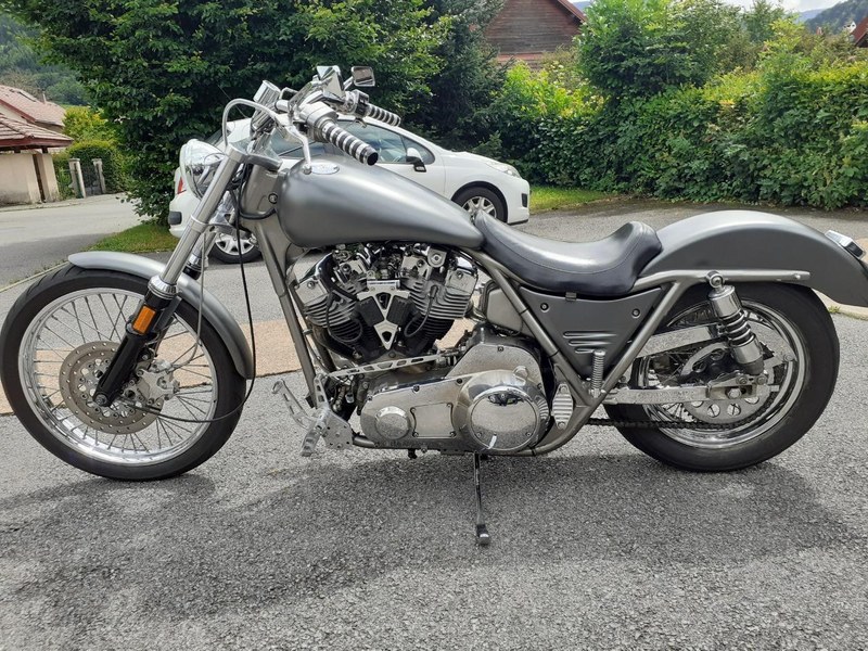 1982 Harley Davidson FXRS Grey Manual, speed in La Motte-du