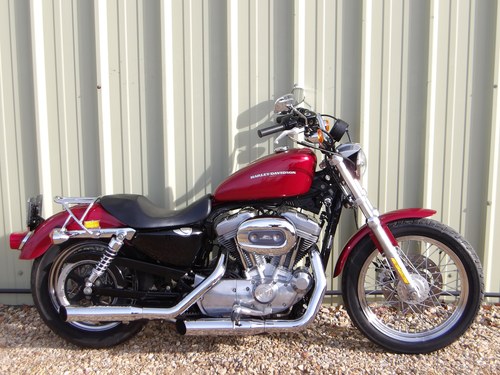 2007 Harley-Davidson XL 883L Sportster Low, Only 6,633 Miles In vendita