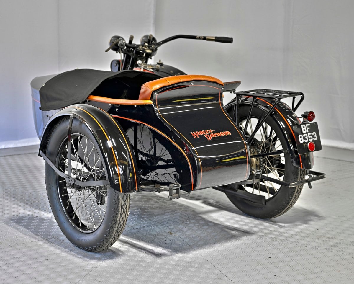 1929 Harley Davidson JD Schwarz Handschaltgetriebe in Vereinigtes ...