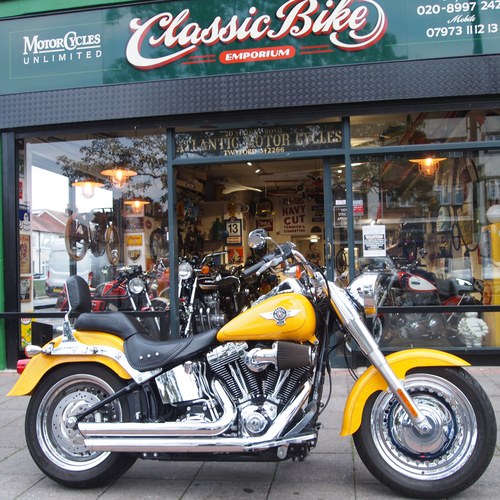 2011 Harley Davidson FLSTF Fat Boy 1585cc SOLD TO GREGORY SÅLD