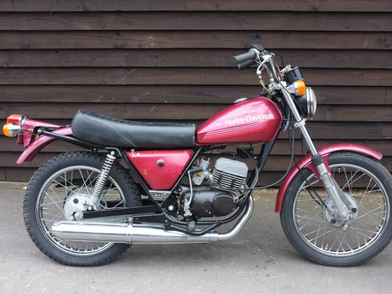 Harley-Davidson SX125 SX 125 1976 just 346 miles from NEW! G