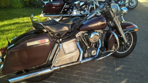Harley davidson elctra 1978 . 75 th anniversary SOLD