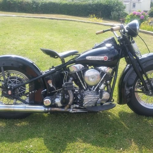 Harley Davidson FL Panhead 1948 For Sale