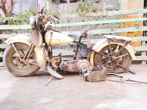 Knucklehead 1946 Project For Sale