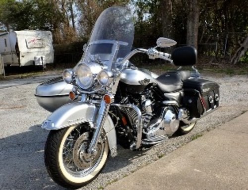2003 Harley Davidson Road King Classic with SideCar = $29k For Sale