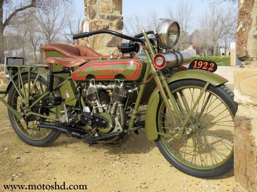 Harley Davidson J from 1922 For Sale