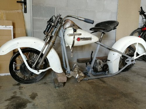 1947 Harley Knucklehead Restoration project In vendita