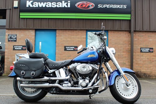 2007 57 Harley Davidson FLSTF Fatboy Custom Cruiser For Sale