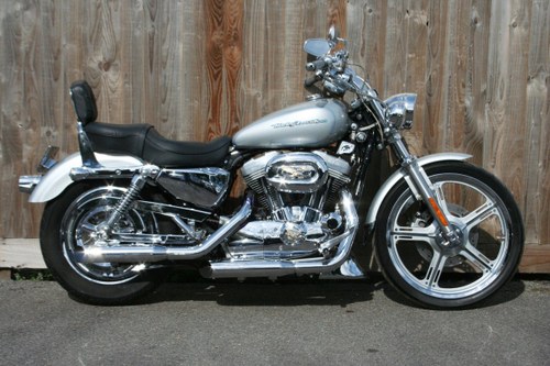 Harley Davidson XL883C Sportster - Genuine 1580 miles SOLD