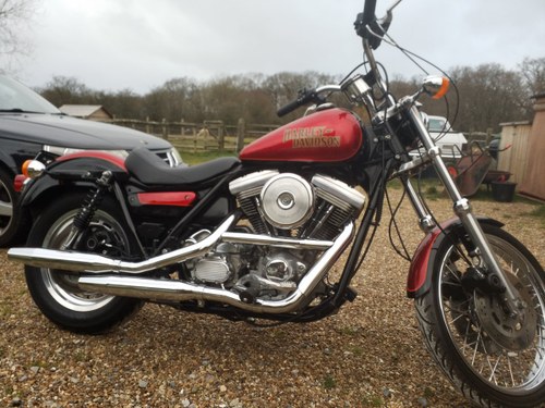 Harley Davidson FXR 1340, 1990, ONLY 7500 from new For Sale