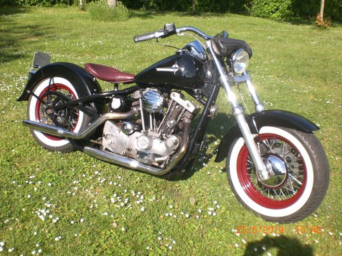 1952 Harley Davidson custom In vendita