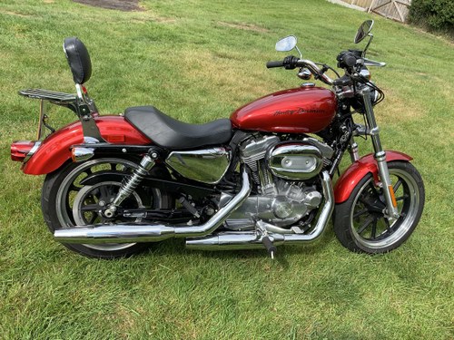2012 CHERRY RED 883 XL SUPERLOW SPORTSTER For Sale