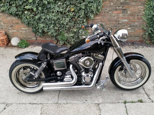 2002 Harley bobber In vendita
