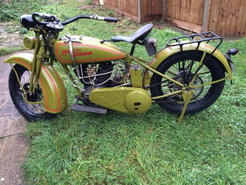 1929 Harly Daividson unfinished  Restoration Project SOLD