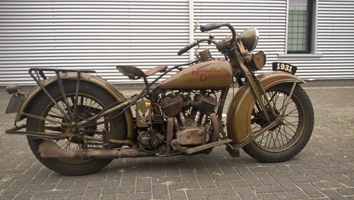 Harley davidson sidecar combination VL 1200 1932 SOLD