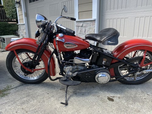 1940 Harley Davidson ULH - Lot 601 For Sale by Auction
