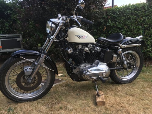 1973 Harley davidson 1000 XLCH sportster - NEW ENGINE In vendita
