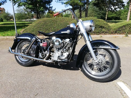 1962 Harley Panhead Duo Glide. 1200. Immaculate SOLD