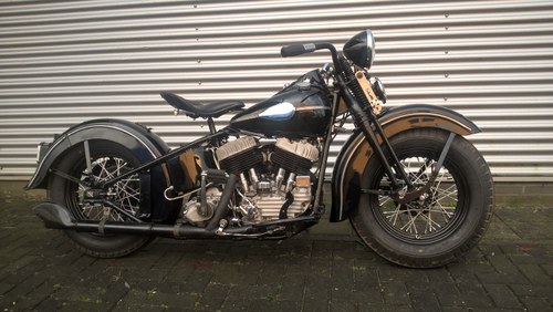 Harley davidson 1947 model U SOLD