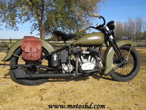 Harley Davidson V model from 1932 For Sale