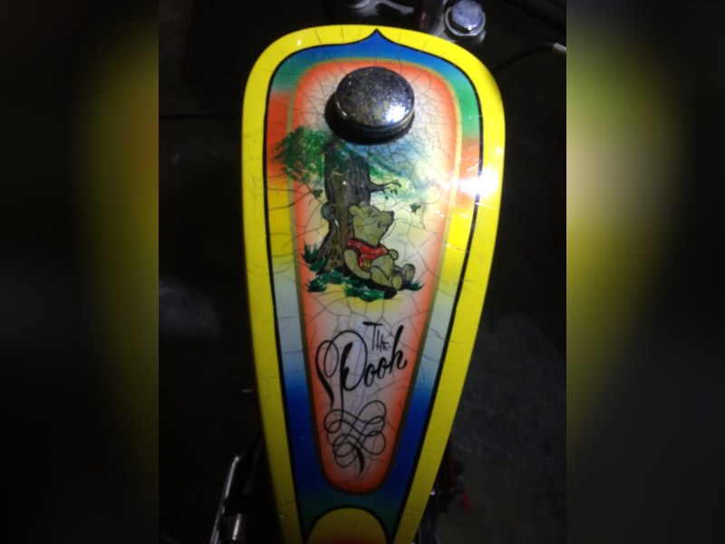 harley davidson old skool chopper 1971