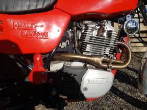 1995 Harley Davidson MT350 Red For Sale (picture 4 of 5)