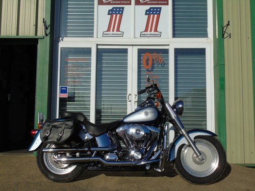 2000 Harley-Davidson FLSTF 1450cc Softail Fat Boy UK Delivery For Sale