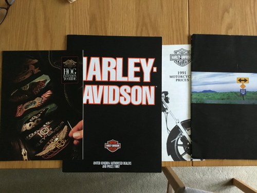 1991 Harley Davidson brochures VENDUTO