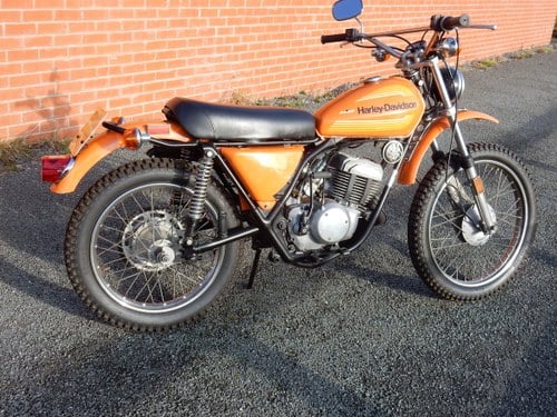 Harley-Davidson SX-250 AMF  1976  Matching Numbers For Sale