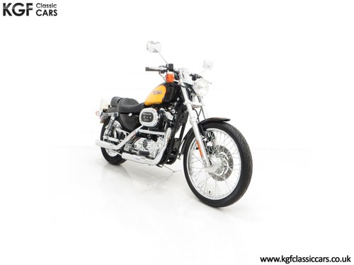 2001 A Harley Davidson XL 1200C Sportster Custom, 316 Miles SOLD