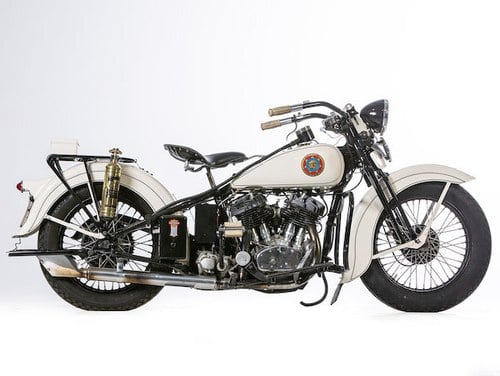 1936 Harley-Davidson 74ci VLD Police For Sale by Auction