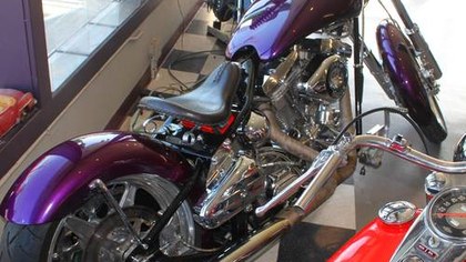 S&S Powered Custom Chopper -Fine Looking and Riding Softail