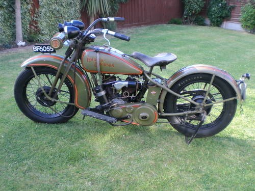 Harley Davidson DL 750cc 1930 vintage CASH PX POSS SOLD