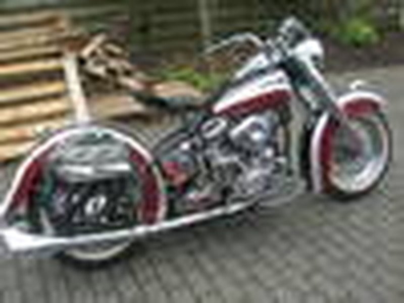 harley davidson panhead hydra glide 1955