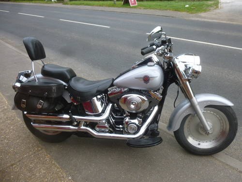 2001(01) Harley Davidson Fatboy with PrivatePlate In vendita