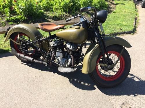 Harley Davidson WLA 750CC 1937 For Sale