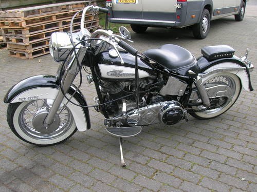 harley davidson panhead 1958 duo glide VENDUTO