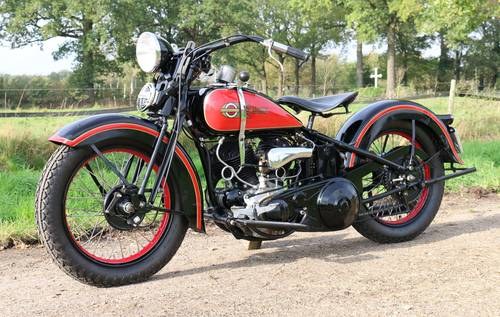 Harley Davidson model VLD 1200cc 1936  For Sale