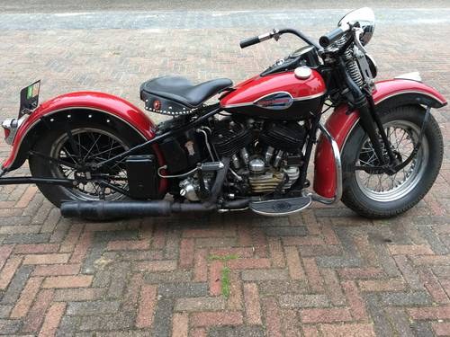 Harley 1946 U EX south african police For Sale