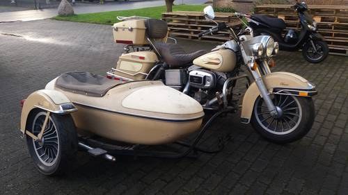 1980 FLH electra glide with sidecar SOLD