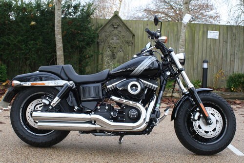 2016 Low Mileage Harley-Davidson Dyna 1690 FXDF Fat Bob 1690cc For Sale