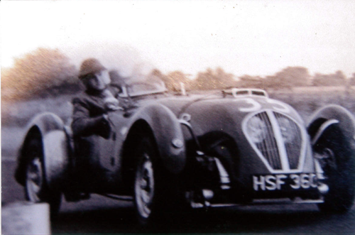 1950 HEALEY SILVERSTONE, PERIOD RACE HISTORY, MILLE MIGLIA ELIGIB In vendita