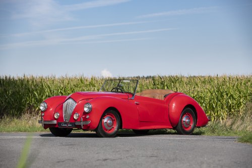 Lovely Healey Westland Drophead from 1950, one of only 64 VENDUTO